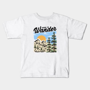 Born to wander Kids T-Shirt